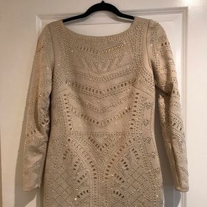 Beautiful dazzling asymmetrical BeBe dress